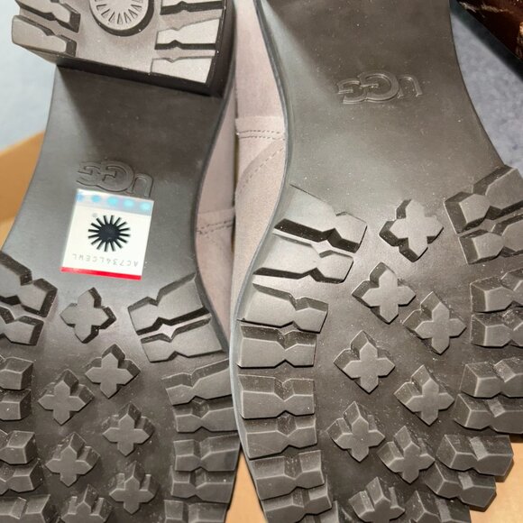 UGG Women's Hazel Ankle Boots - Mole - Picture 3 of 4